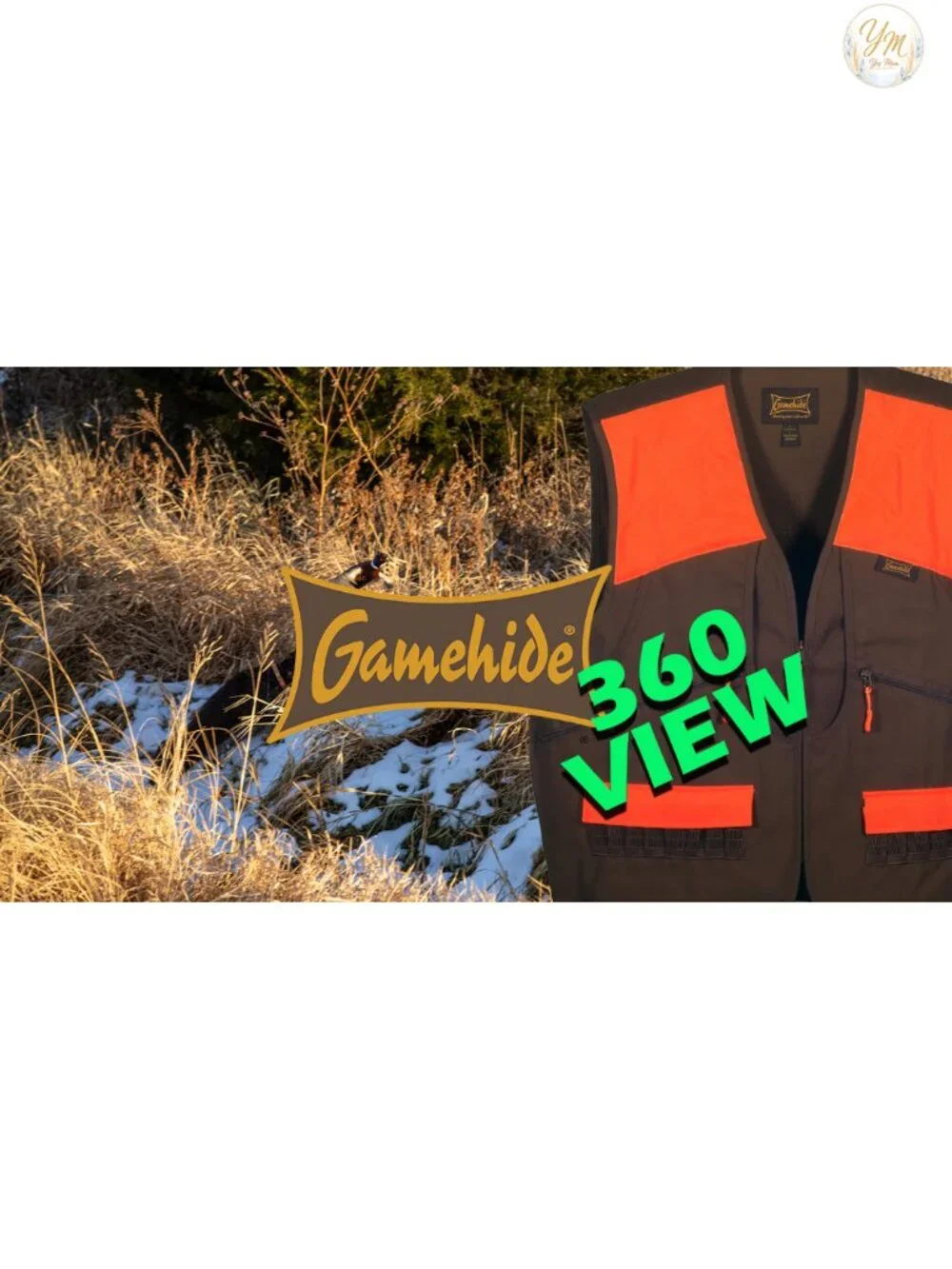 Upland Field Hunting Vest with Shell Holders and Game Bag